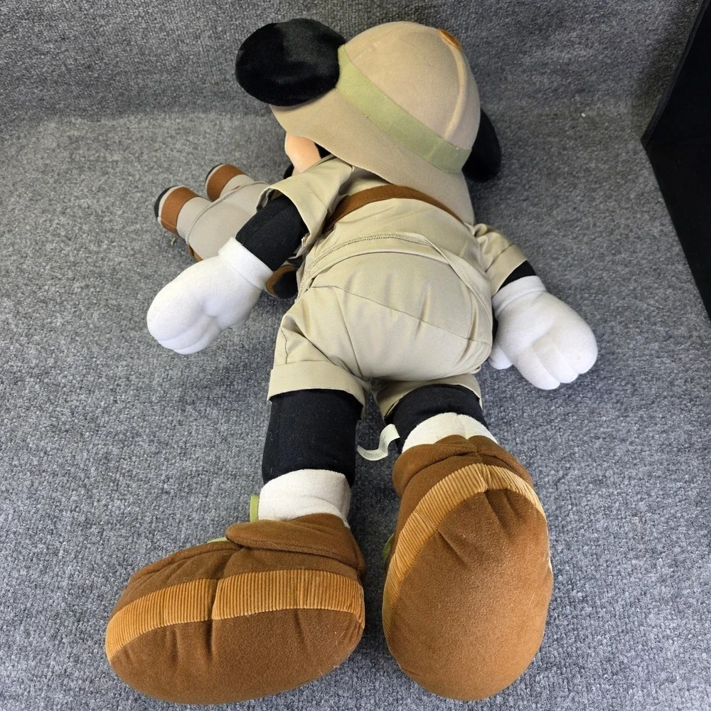 Safari Mickey Mouse Disney Animal Kingdom Plush Parks World 24 inches EUC